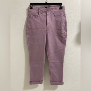 NYDJ Ankle Jeans in a mauve color
